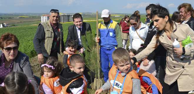 Silivri Belediyesi ve KAGİDER'den, Fidan Dikimi