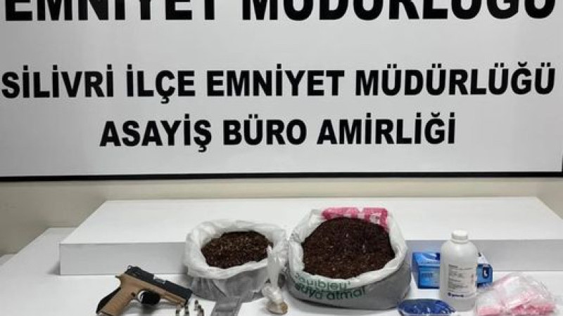 Silivri’de uyuşturucu operasyonu: 2 gözaltı  