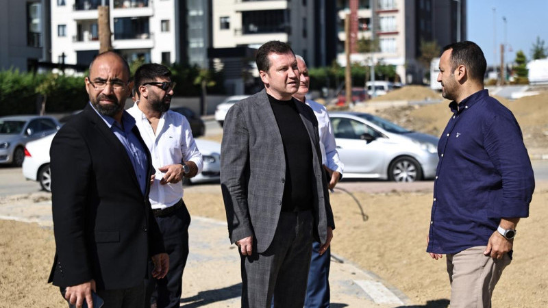 Silivri Belediye Başkanı Bora Balcıoğlu, Park Yapım Çalışmalarını İnceledi