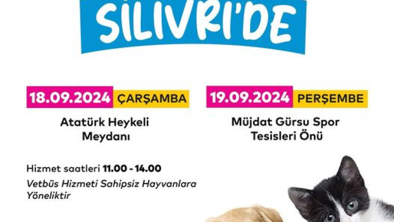 VETBÜS 18-19 Eylül'de Silivri’de