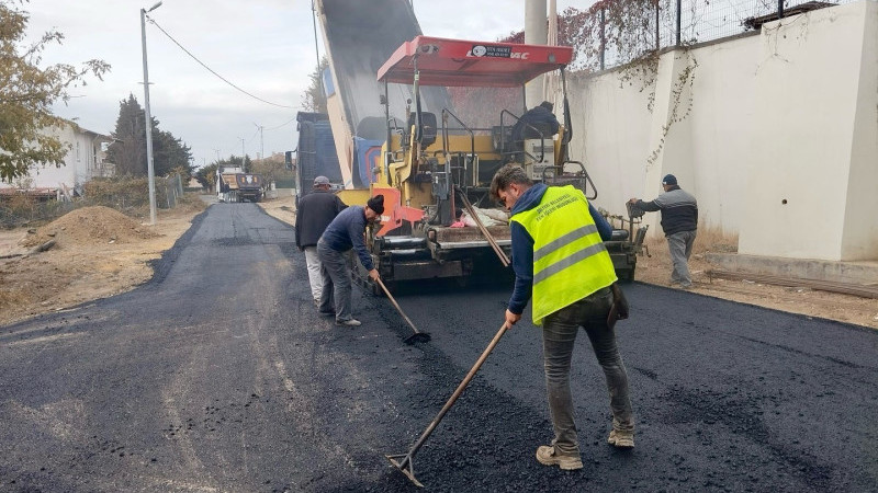 Çoban Sokak’taki Asfalt Serim Çalışmaları Tamamlandı