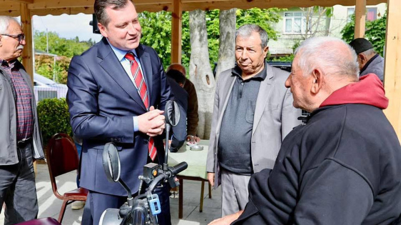 Başkan Balcıoğlu, Büyükkılıçlı’da Vatandaşlarla Buluştu