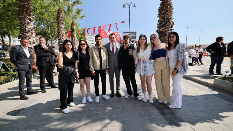 Başkan Balcıoğlu, 19 Mayıs Etkinlikleri Öncesinde Vatandaşlarla Buluştu
