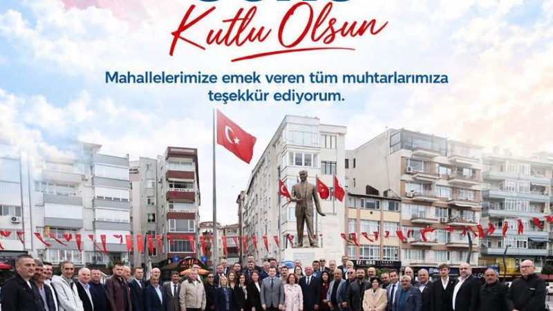 BALCIOĞLU MUHTARLAR GÜNÜNÜ KUTLADI