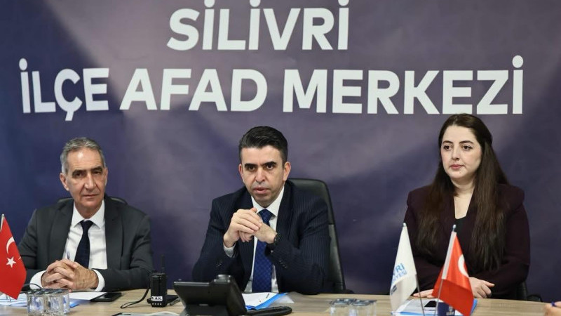 SİLİVRİ AFAD’DA MASA BAŞI DEPREM TATBİKATI YAPILDI