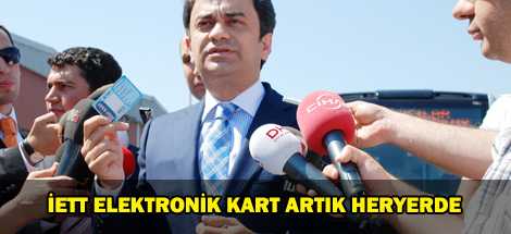 İETT Elektronik Kart Artık Heryerde