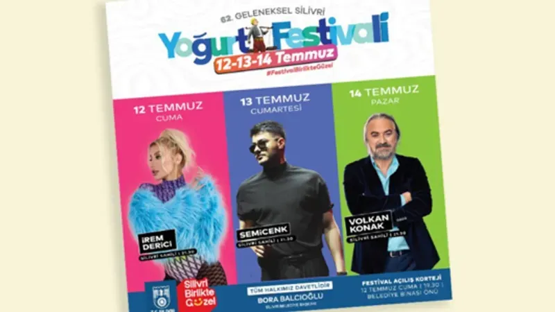 Silivri’de Yoğurt Festivali başlıyor