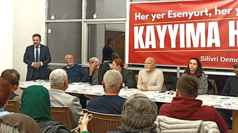 Silivri’de Kayyuma karşı toplantı