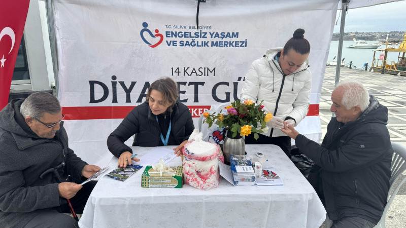 Silivri Belediyesi, Diyabet Günü'nde Ücretsiz Şeker Ölçümü Hizmeti Sağladı