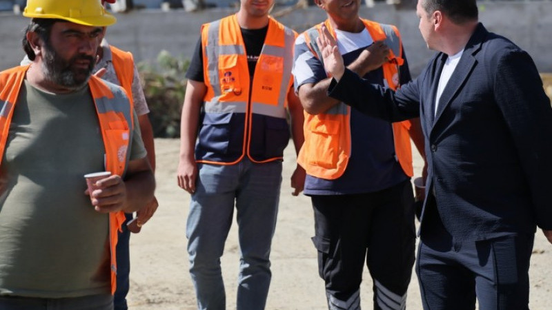 Başkan Balcıoğlu, Otogar Kavşağı’ndaki Çalışmaları Yerinde İnceledi