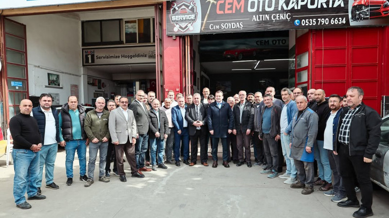 Silivri Sanayi Sitesi’nde Birlik Sofrası: Esnaf ve Vatandaşlar Kahvaltıda Buluştu