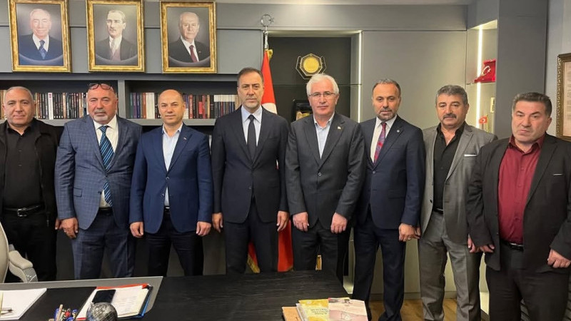 Ali Şahin’den MHP İstanbul İl Başkanı Volkan Yılmaz’a Anlamlı Ziyaret