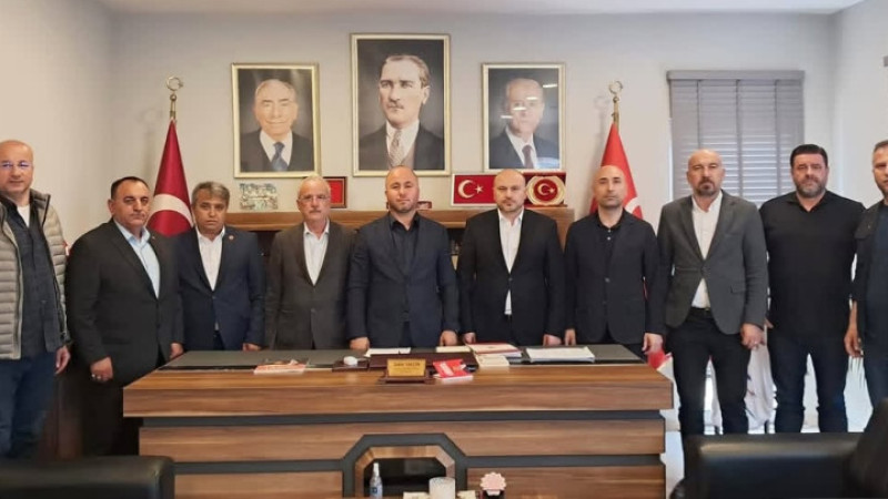 BAKMAZ’DAN ZAFFER YALÇIN’A TEŞKİLAT ZİYARETİ